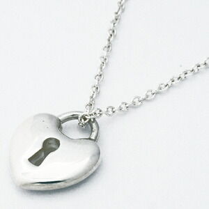 Tiffany Heart Lock Silver Pendant